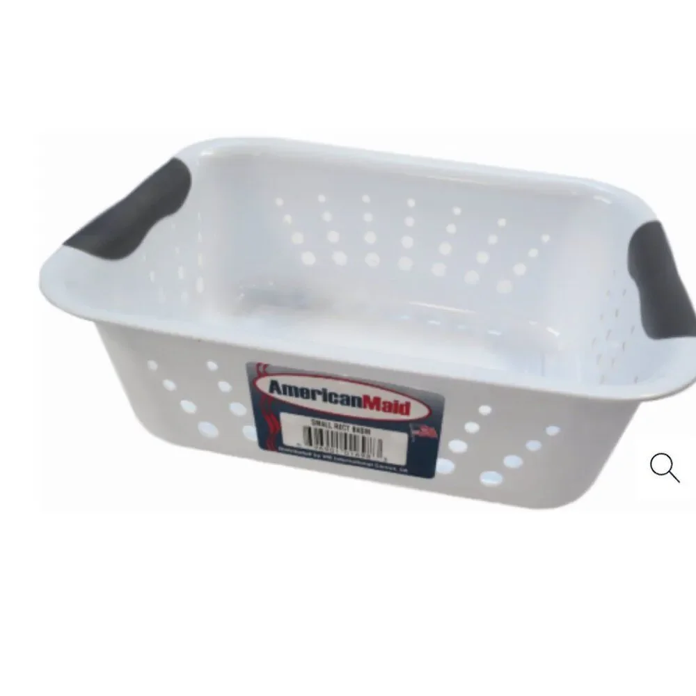 American Maid Rectangular Dish‎ Basin - White